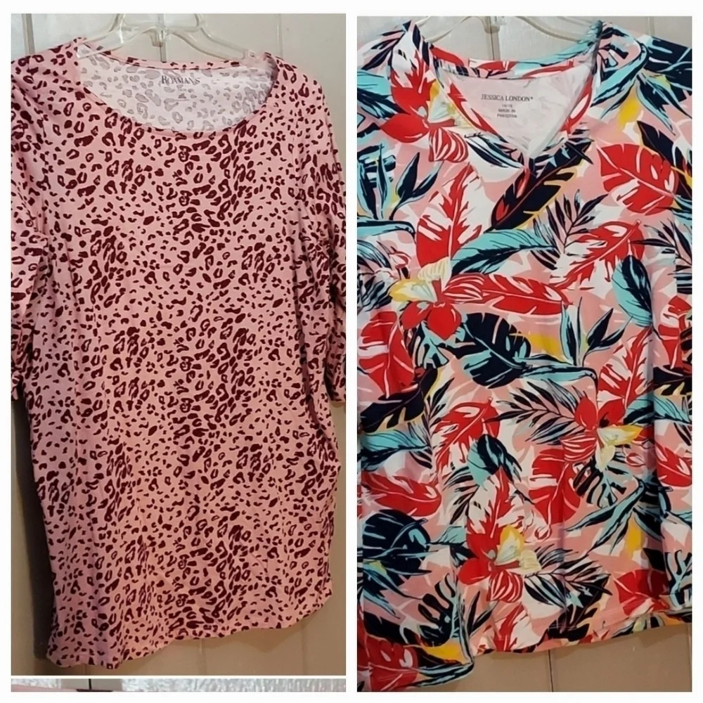 NEW Lot of 2  Tops 14/16